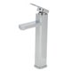 thumbnail image 4 of Grifo de lavabo cuadrado, grifo de lavabo para baño, grifo de un solo orificio, grifo de lavabo de cara, claridad notable, 4 of 12