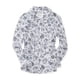 thumbnail image 1 of Aeropostale Camisa con botones de tejido floral transparente para mujer, blanco, grande Aeropostale Camisa con botones, 1 of 1
