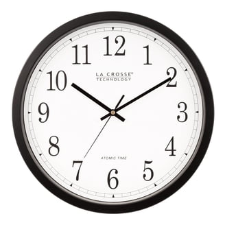 La Crosse Clock 404-2636 13 inch Commercial Silent Sweep Analog