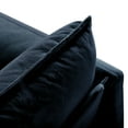 thumbnail image 2 of Gewnee Oversized Deep Seat Sectional Sofa, DIY Combination Modern Blue Chenille Cloud Couch, Large 3 Seater Modular Sofa with 3 Pillows for Living Room, 2 of 17