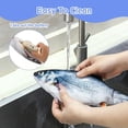 thumbnail image 4 of Juguetes de pescado para gatos: juguete interactivo con hierba gatera, pez de simulación de peluche móvil con carga USB, suministros para gatos que se pueden utilizar para morder, patear y d, 4 of 5