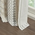 thumbnail image 6 of INK+IVY Modern Curtain Adult Indoor Cotton Curtain, 50x95", Ivory, 6 of 8