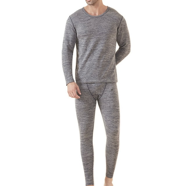 Thermal Underwear Set Warm Unisex Long Sleeve Winter Base Layer Thermal Shirt