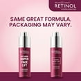 Retinol Super Face Lift Visibly firms and tightens for a lifted, younger look. Infused