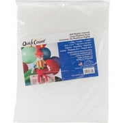 Quickcount Stiff Plastic Canvas 7 Count 10.625"X10.625" 6/Pk-Clear