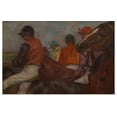 thumbnail image 1 of Great BIG Canvas | Rolled Edgar Degas Poster Print entitled The Jockeys, c.1882, 1 of 4