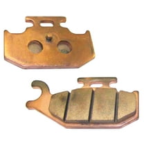New Rear Brake Pads Compatible With Yamaha Rhino Raptor ATV UTV 660 700 2004 2005 2006 2007 2008 2009 2010 2011 2012 By Part Numbers 5UGW00460000 1S3W00460100