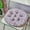 Purple, variant on Nkmbld Indoor Chair Cushions for Dining Chairs, Thickened Velvet Seat Cushion Square Tatami Mat, High Density Foam Comfortable Chair Pad for Office, Green