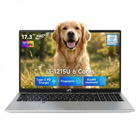 Pre-Owned NIMO 17.3" FHD IPS Laptop, Intel Core i3-1215U (Beats i5-1135G7 Class), 16GB RAM, 512GB SSD, Windows 11 Home, Wi-Fi 6, Backlit Keyboard, Fingerprint, USB-C 65W Fast Charge