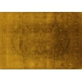 thumbnail image 1 of Ahgly Company Machine Washable Indoor Rectangle Oriental Yellow Industrial Area Rugs, 5' x 8', 1 of 4