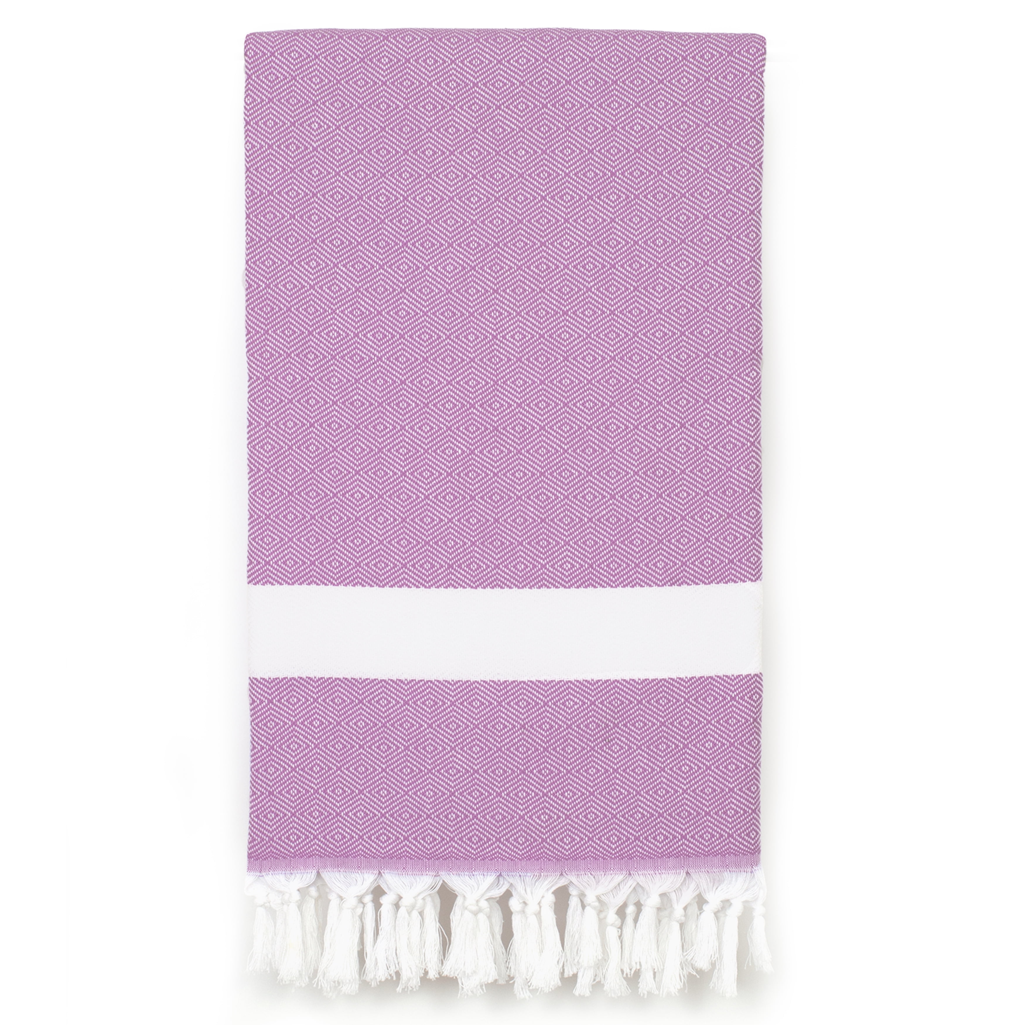 Linum Home Textiles Summer Fun Beach Towel Lilac