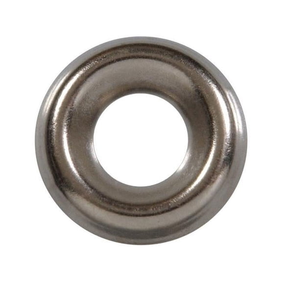 No.10 Finishing Washer  Nickel Plated Brass