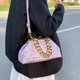 thumbnail image 5 of Bolsa de mano femenino con cadena gruesa dorada, informal para axilas, cerrojo ajustable para fiesta Ehuebsd Para Estrenar, 5 of 9