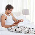 thumbnail image 5 of Pofeuu Dachshund Dog Print Men's Pajama Pants, Soft Lounge Pajama Pants with big pockets for Men Plaid Pj Bottoms-XX-Large, 5 of 6