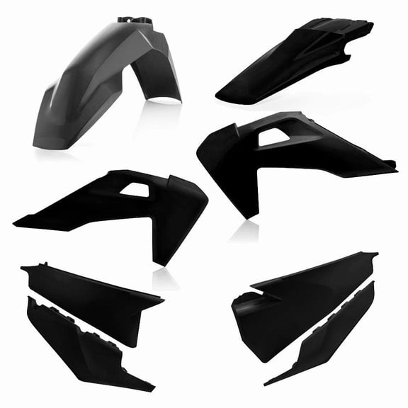Acerbis 2726560001 Plastic Kit Black