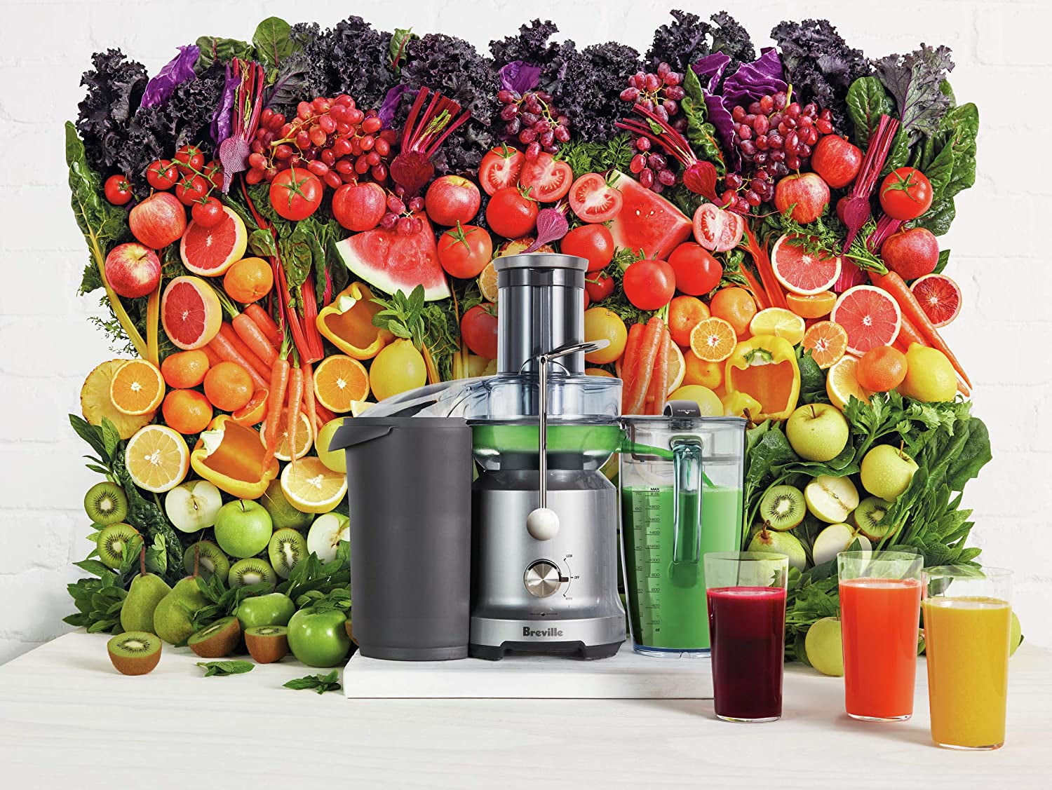 Breville Juice Fountain Cold Juicer Silver BJE430SIL