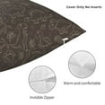 thumbnail image 3 of Wukai Dinosaur Premium Polyester Fleece Pillow Covers with Hidden Zipper Closure,Luxuriously Soft and Durable-26"x26", 3 of 7
