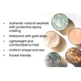 thumbnail image 3 of Soporte para teléfono CRYSTALFY Pink Coral Abalone Seashell, 3 of 7