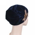 thumbnail image 6 of Uqiangy Womens Head Scarf Head Coverings for Women Head Scarf for Cancer Patients Women Hats for Women Head Scarf for Women's Hair Chemo Headwear for Women Summer Navy One Size, 6 of 6