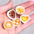 thumbnail image 3 of Dserhfy 5Pcs/Set Miniature Food Lifelike Waterproof Mini Doll House Miniature Food Set for Home, 3 of 8