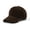 Coffee, variant on Black Winter Hat For Women Black Solid Color Lamb Fleece Baseball Cap Outdoor Thick Warm Tongue Windproof Polyester Spandex One Size Fits All
