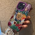 thumbnail image 5 of Retro Sun Planet Cocktail Phone Case for IPhone 16 15 14 13 12 11 Pro Max X XR XSMAX Plus Anti Fall Matte Back Cover, 5 of 5