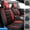Black&Red, variant on Fit for Subaru Car Seat Covers, Waterproof 5 Seats Full Set PU Leather Auto Seat Cushions Protector for Crosstrek/ Forester/ Legacy Black