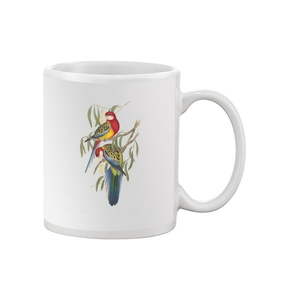 Tropical Parrots Iv Mug - John Gould Designs,