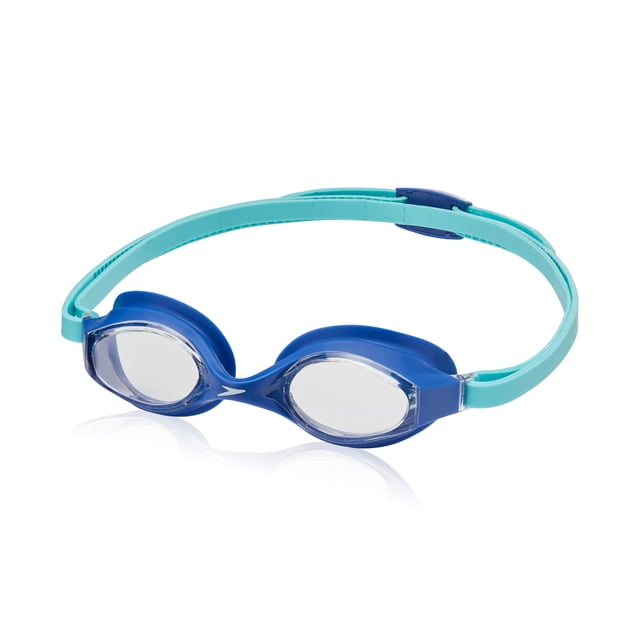 Speedo Lunettes de Natation Récréatives Superflyer pour Enfants - Bleu/vert, Taille Unique
