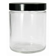 Qorpak Jar,240 mL,89 mm H,Clear,PK24 GLC-01681