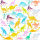 thumbnail image 1 of Minifiguras de dinosaurio Skylety que brillan en la oscuridad, 32 unidades, para niños, 1 of 7