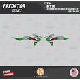 thumbnail image 4 of Kalair GFX Graphics Kit for KTM Enduro 4-Stroke 250 XC-F, 350 XC-F and 450 XC-F (2019-2022) Predator Series, 4 of 5