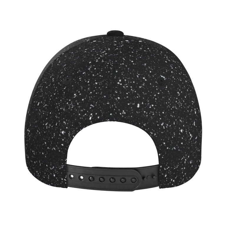 Daiia Black Glitter Baseball Cap Men Women Classic  display picture 2