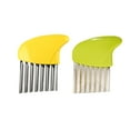 thumbnail image 4 of French Fries Cutter Vegetable Potato fries cutter Chips Making Peeler Wavy Edged Fruit Slicer Kitchen Tool, 4 of 8