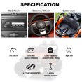thumbnail image 4 of VOLTZ TOYS Voiture Électrique 24 V pour Enfants, Camion Tout-Terrain 2 Places avec Télécommande, Lumières DEL, Sièges en Cuir, Lecteur MP3, Orange, 4 of 8