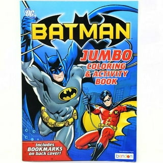 Crayola Batman Coloring Book Pages, 28 Pages, 1 Poster, Gift for Teens