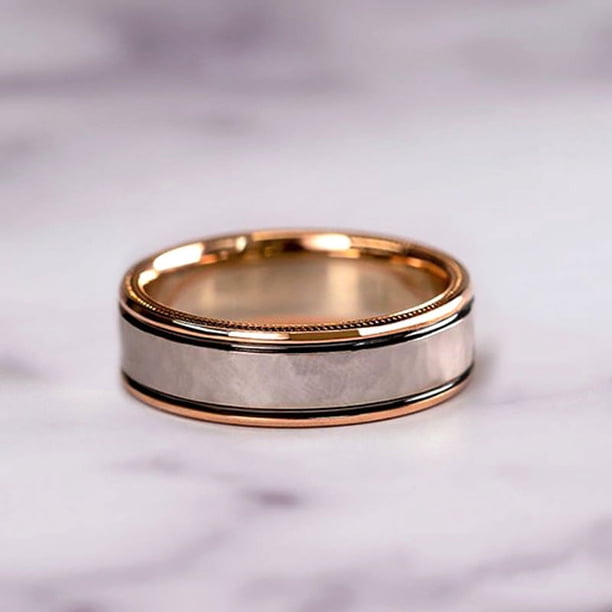 Huitan-Conjunto de anillos de boda para novia, corte princesa de lujo, circonita cúbica, accesorios elegantes, joyería brillante para boda y hombre