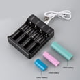 thumbnail image 2 of USB C Battery Charger For 18650 21700 Batteries Charging Box Compatibles Li Ion, 2 of 10