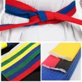 thumbnail image 4 of 1PCS Martial Arts Karate Judo Taekwondo Professional Belts Judo Jiu jitsu Standard Tapes Protective Waistband, 4 of 5