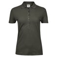 thumbnail image 1 of Tee Jays - Polo Luxury Elástico para Mujer (Verde Intenso), 1 of 3