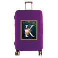 thumbnail image 1 of 18-32 Inch Large Capacity Travel Essential Bag with Flower Serie Print Pattern Travel Accessories Suitcase Dust Protection Cover 8flower K L, 1 of 6