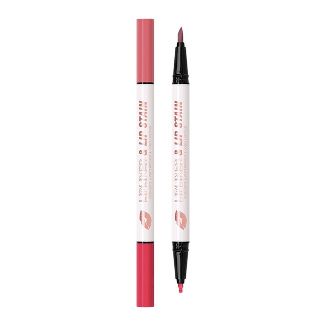Makeup April Deals|Double Ended Lip Liner Versatile Lip Liner & Nourishing Formula Long Lip Liners Waterproof Non-Fading Lip Liner Lasting Finish Effortless Application for Bigger and Fuller Lips