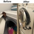 thumbnail image 3 of CNKOO Magnetic Front Load Washer Door Prop  Aluminum Flexible Holder  Washing Machine Door Opener  Fits Most Models  Home Improvement Shelf Bracket Accessory ZZZ, 3 of 6