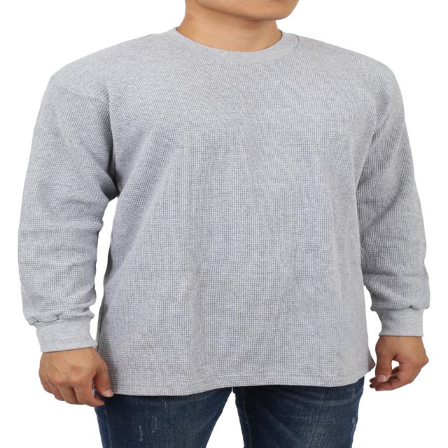 Men‘s Heavyweight Soft Cotton Thermal T-Shirts Big and Tall