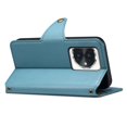 thumbnail image 2 of DENIOR For Honor 100 5G Case Wallet PU Leather Folio Flip Mobile Phone Cover - Blue, 2 of 5