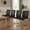 Black+Gold + PU+3, variant on Modern Dining Chairs Set of 4 White PU Leather Kitchen Restaurant Chairs with Silver Plated Metal Legs for Kitchen Living Room Bedroom Office Use
