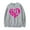 Gray, variant on AJ Lee Heart Logo Merch Crewneck Sweatshirts Cosplay Women Men Fashion Long Sleeve Stylish Y2K Design Top