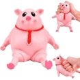 thumbnail image 1 of Pig Squeeze Toys Balls, Squeeze Toy Piggy Splash Toy Squeeze Toy, 1 of 5