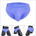 thumbnail image 2 of Men's Boxer Briefs Hairy Underwear Men Deliver Tomorrow Mens Size Small Briefs Mens Comfort Pouch Underwear Men for D under Shorts for Windbreaker Brief All Fashionable And Purple 2XL, 2 of 6