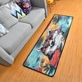 thumbnail image 2 of Coolnut Fashionable WOL Non-Slip Runner Rug Area Rug Washable Rectangle Rug for Bedroom Living Room Bathroom Hallways 72x24 Inches#144 Home Decor, 2 of 7